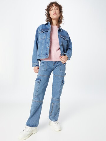 VERO MODA Pulover 'Doffy' | roza barva