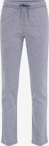 WE Fashion Regular Trousers in Blue: front