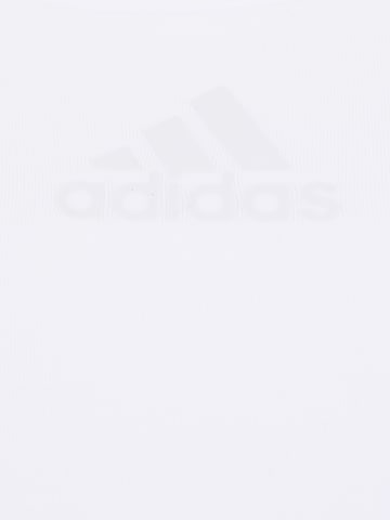 Bustier Soutien-gorge de sport ADIDAS SPORTSWEAR en blanc