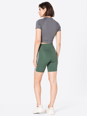 ADIDAS PERFORMANCE Skinny Sporthose 'Essentials' in Grün