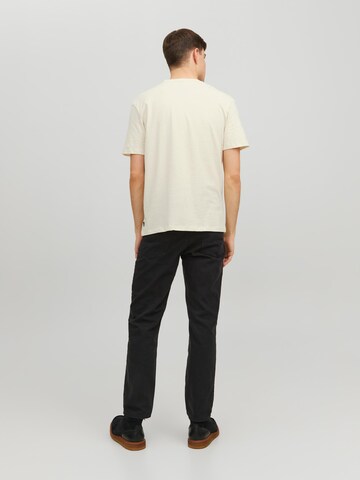 JACK & JONES T-Shirt in Beige