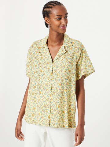 BeckSöndergaard - Blusa 'Otavia' en amarillo: frente