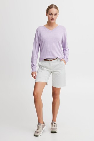 Oxmo Regular Shorts 'Daney' in Weiß