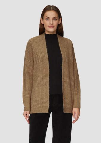 s.Oliver Strickjacke in Braun: Vorderseite