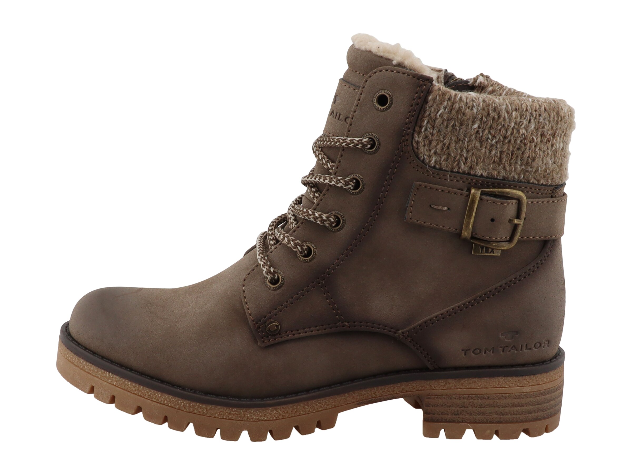 TOM TAILOR Stiefel in Braun