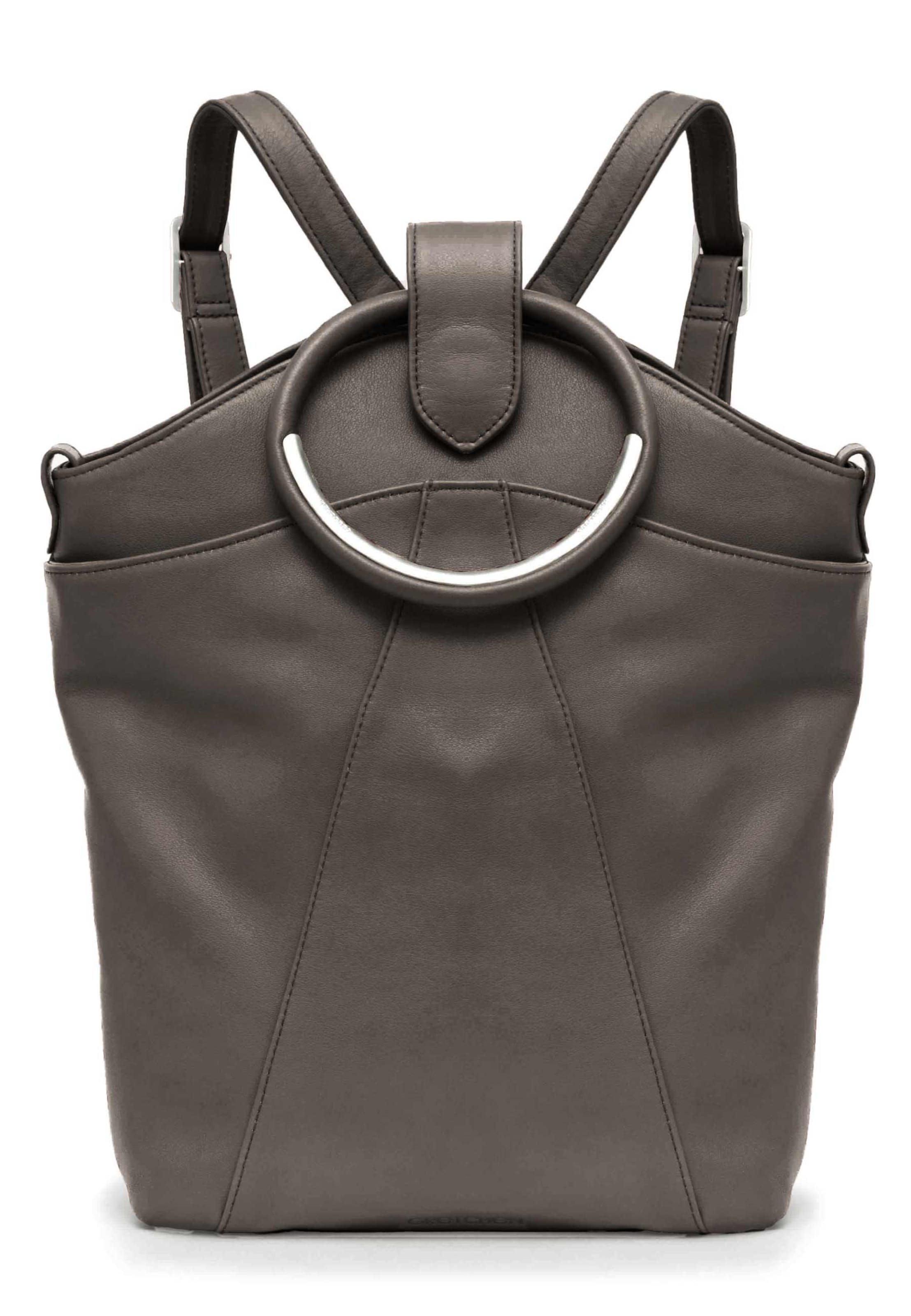 Gretchen Rucksack 'Maple Metal Backpack' in Grau: Vorderseite