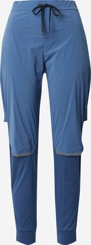 On Tapered Sportbroek in Blauw: voorkant