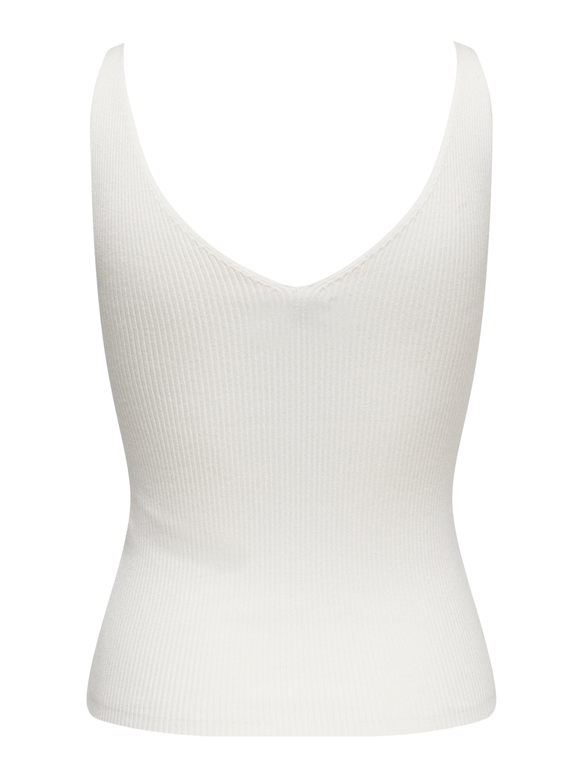 Top in maglia 'JDYNANNA' di JDY in bianco