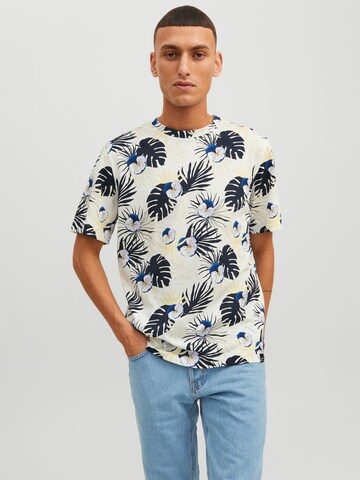 JACK & JONES T-Shirt in Weiß: Vorderseite
