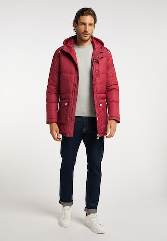 DreiMaster Maritim Parka in Rot