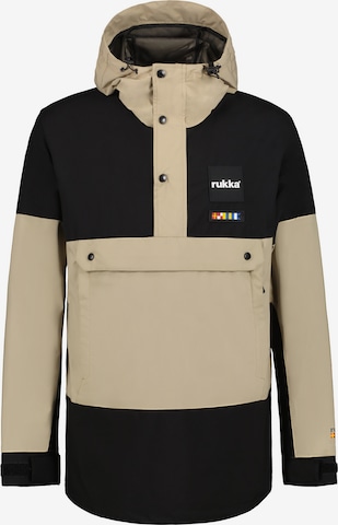 Rukka Outdoor jacket 'Viiala' in Beige: front