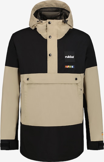 Rukka Outdoor jakna 'Viiala' u smeđa / crna, Pregled proizvoda
