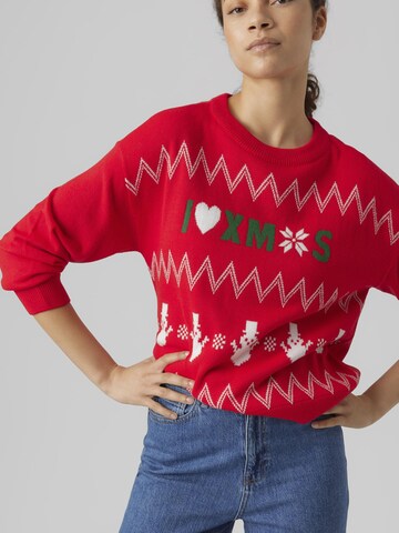 VERO MODA Trui in Rood