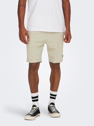 Only & Sons Regular Shorts 'Neil' in Beige: predná strana