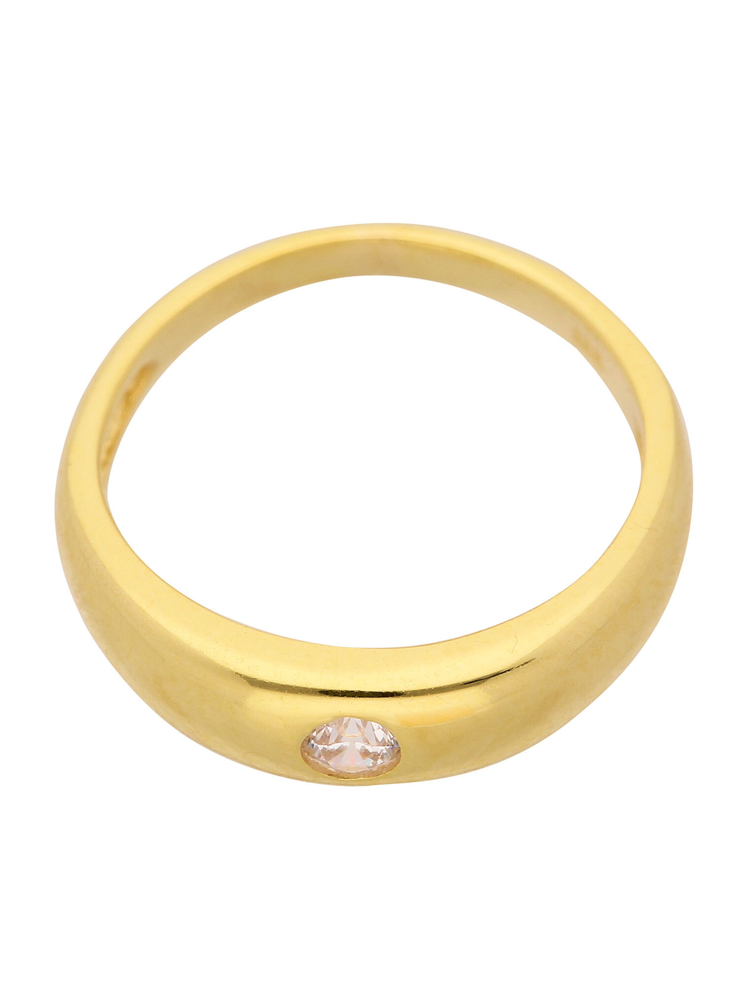 Adelia´s Taufring in Gold: Vorderseite