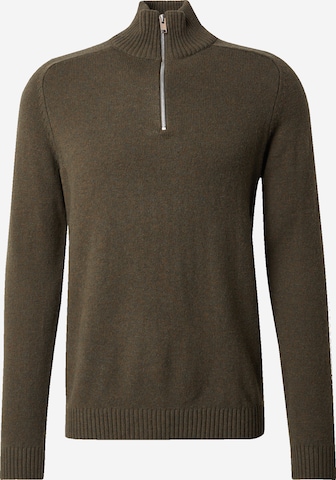 SELECTEDPulover 'SLHREG' - zelena boja: prednji dio