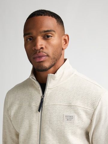 Petrol Industries Sweat jacket in White