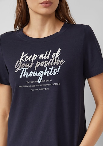 T-shirt s.Oliver en bleu