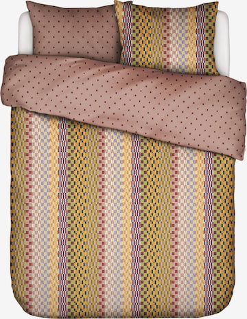 ESSENZA Duvet Cover 'Stach' in Pink: front