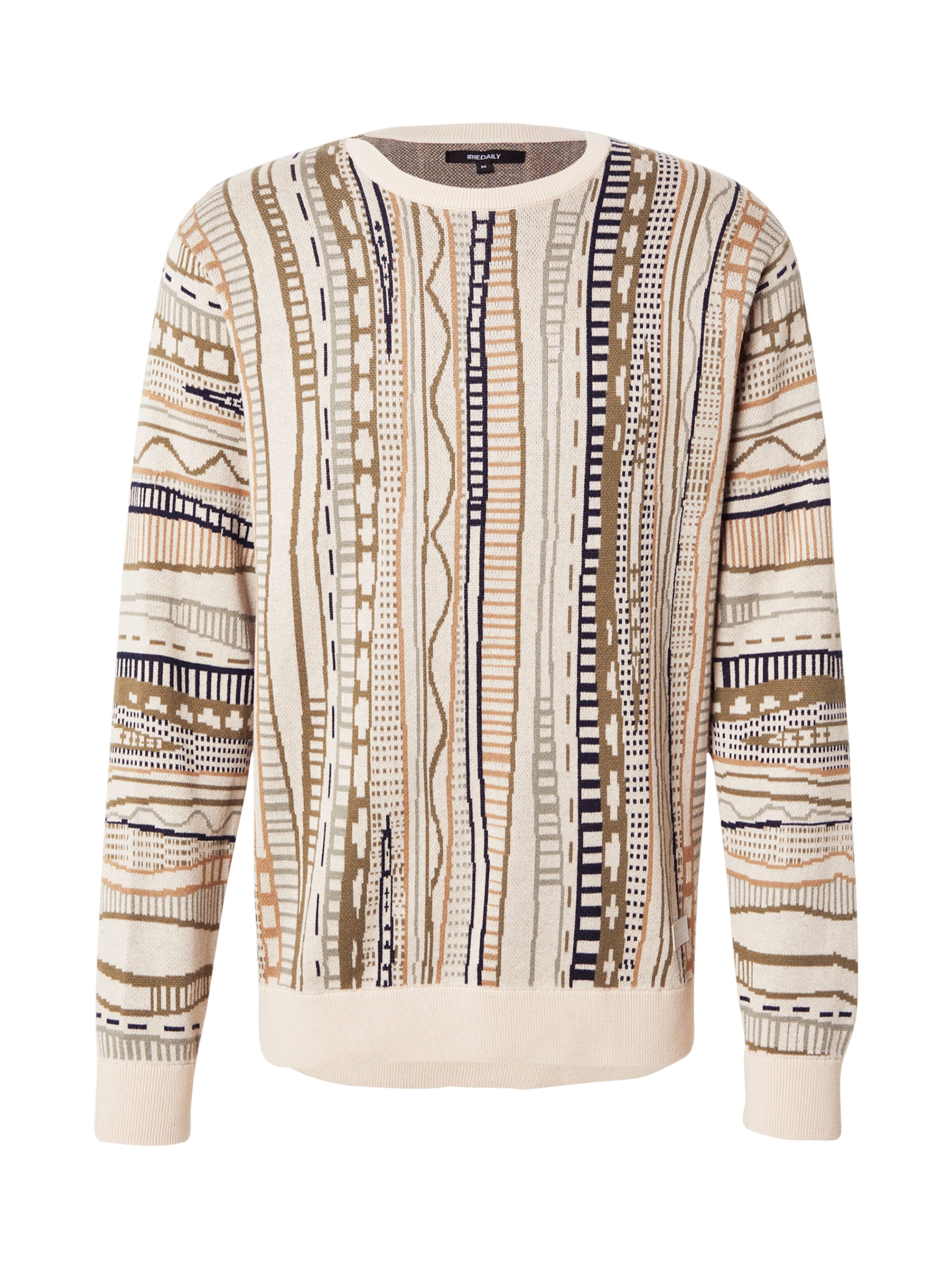 Iriedaily Sweater 'Theodore' in Green: front