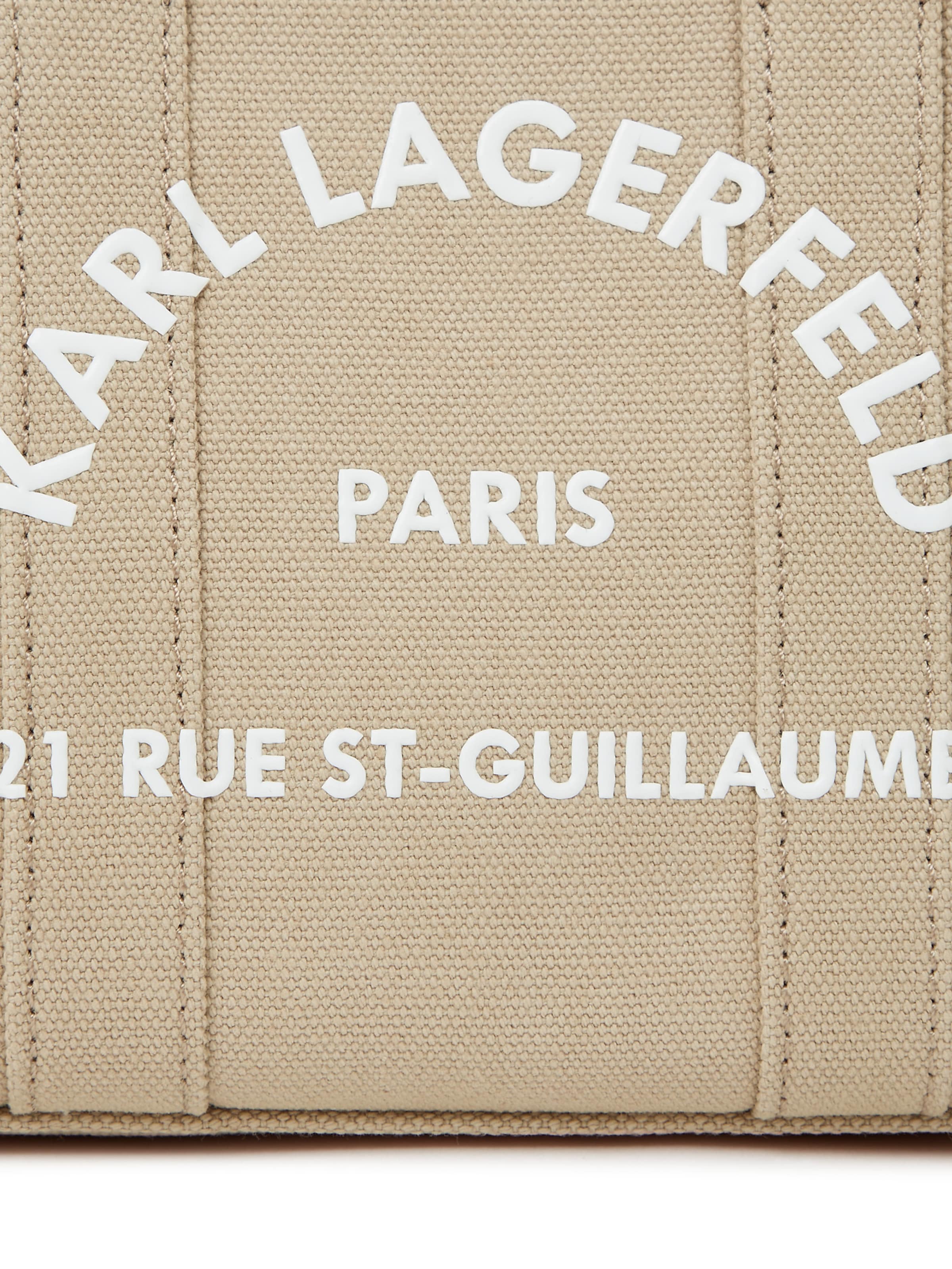 Shopper ' RUE ST-GUILLAUME MINI TOTE-BAG ' di Karl Lagerfeld in beige