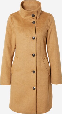 s.Oliver Between-Seasons Coat in Brown: front