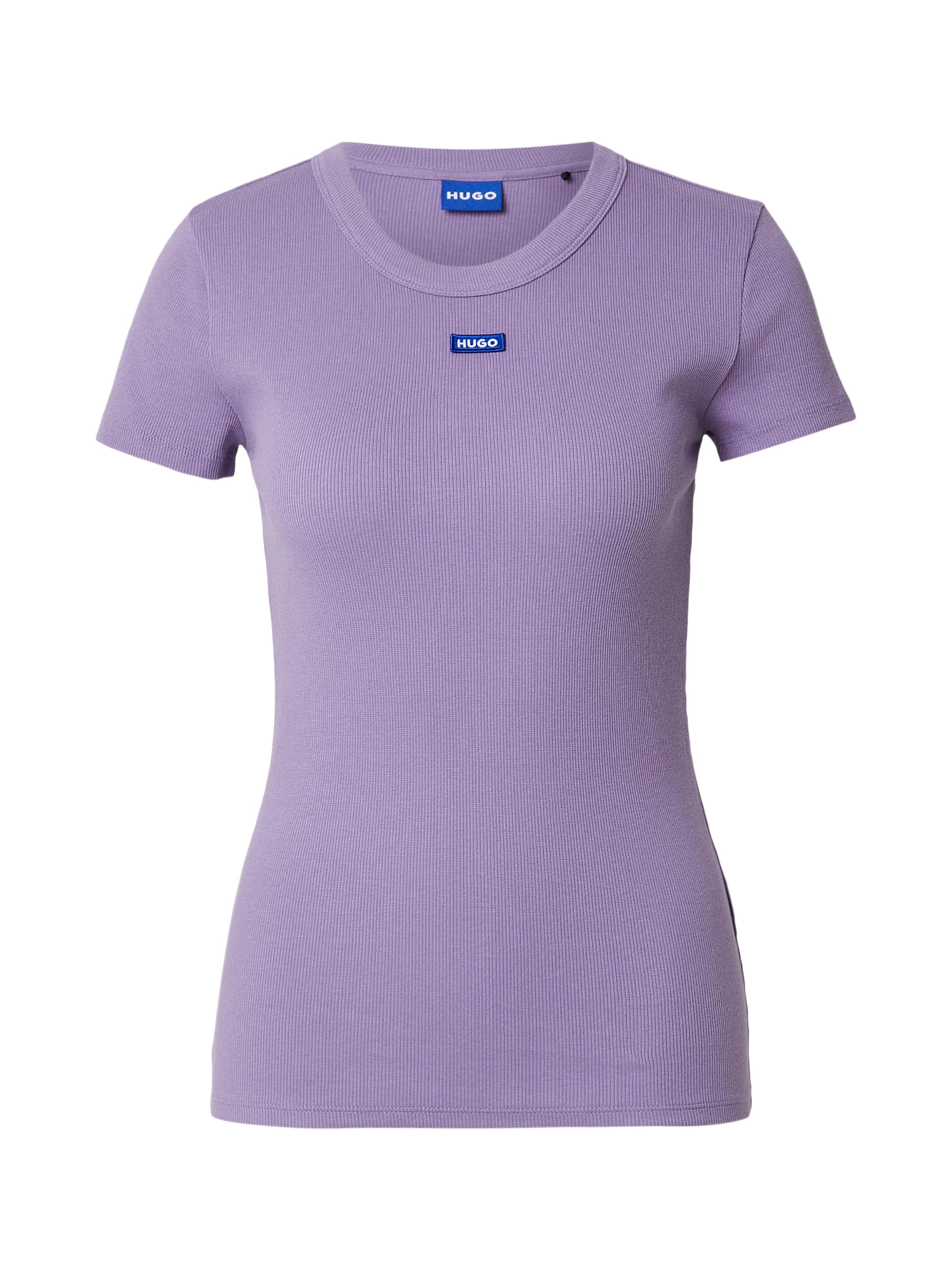 HUGO Póló 'Easy' - lila: elől