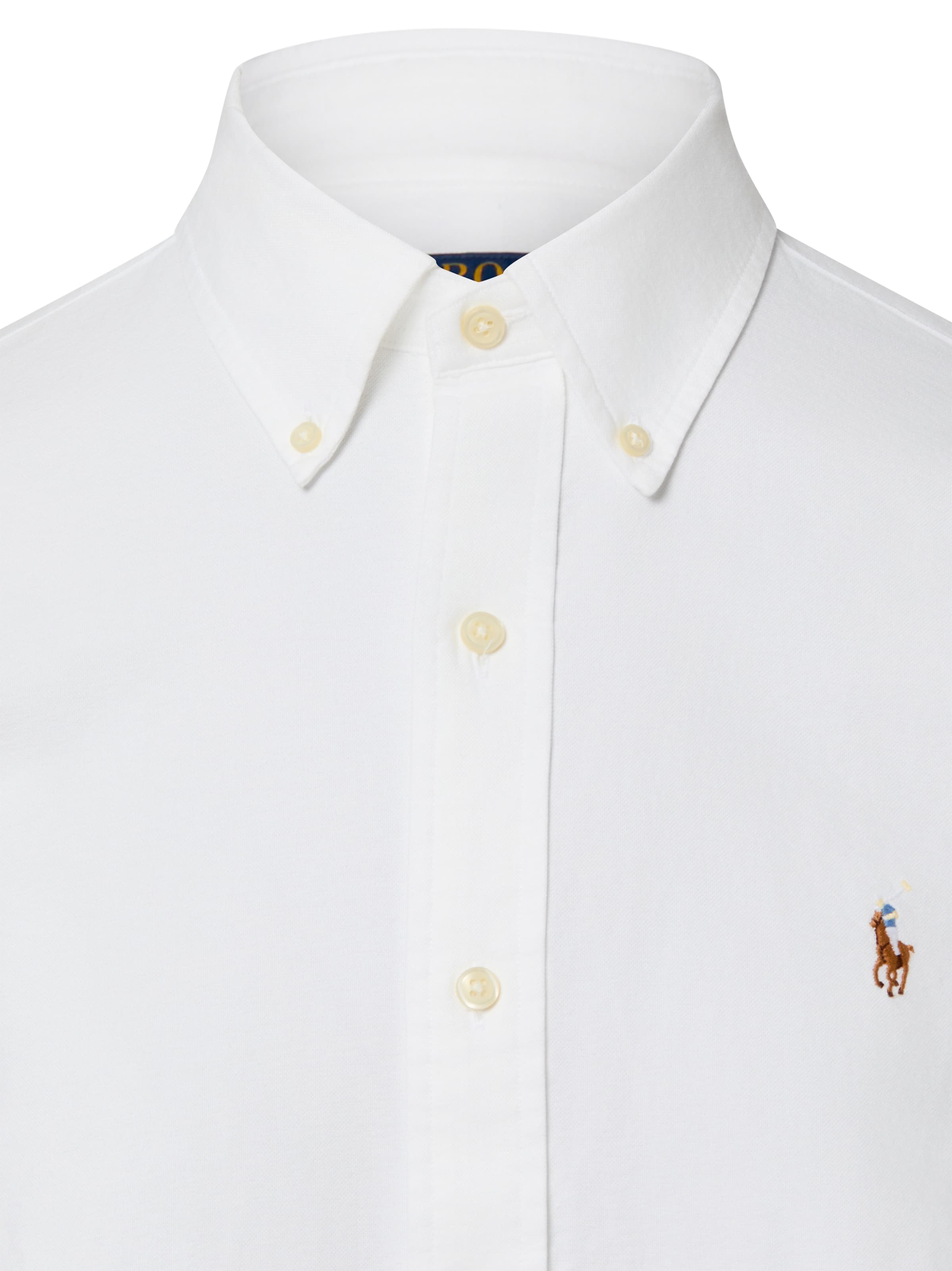Coupe regular Chemise Polo Ralph Lauren en blanc