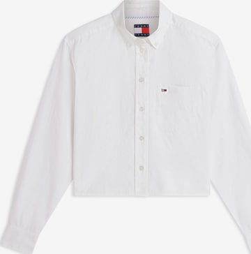 Tommy Jeans Блузка в Белый: спереди