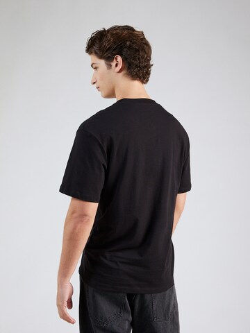 T-Shirt 'LUSTRE' JACK & JONES en noir