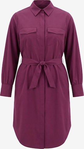 Studio Untold Jurk in Roze: voorkant