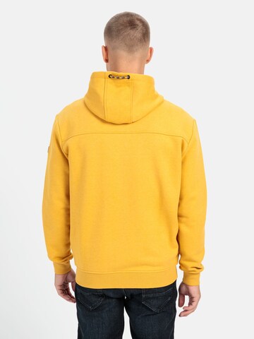 CAMEL ACTIVE Sweatjacke in Gelb