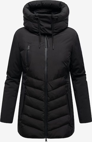 MARIKOO Winterjacke 'Tivaa XVI' in Schwarz: Vorderseite