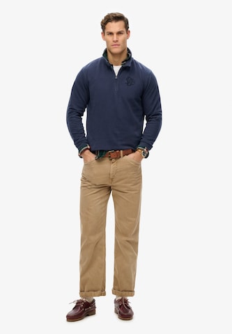 Sweat-shirt 'The Merchant Store' Superdry en bleu