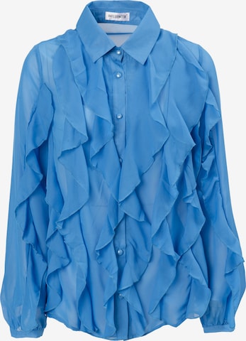 Influencer Blus i blå: framsida