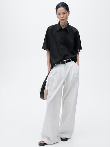 MANGO Blouse 'PAI' in Black