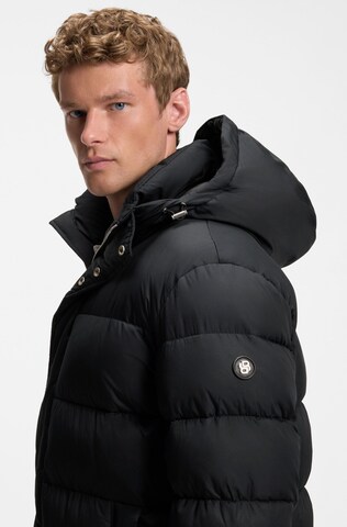 BOSS Between-Seasons Coat in Black