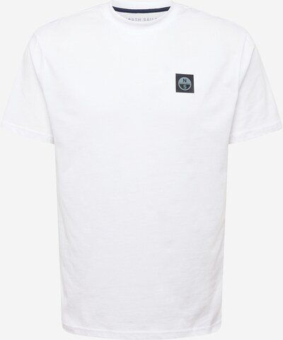 North Sails T-Shirt in blau / schwarz / weiß, Produktansicht