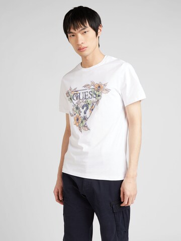 GUESS T-Shirt in Weiß: Vorderseite