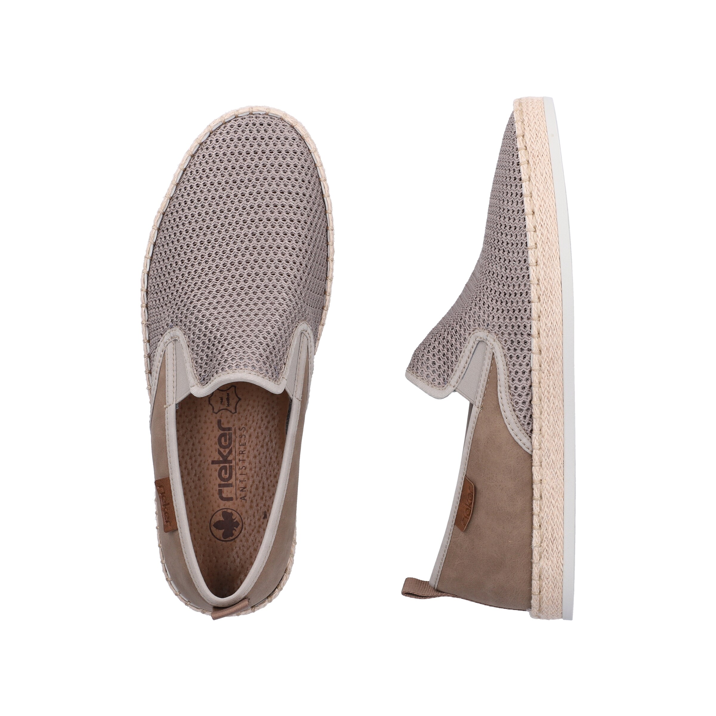 Chaussure basse Rieker en beige
