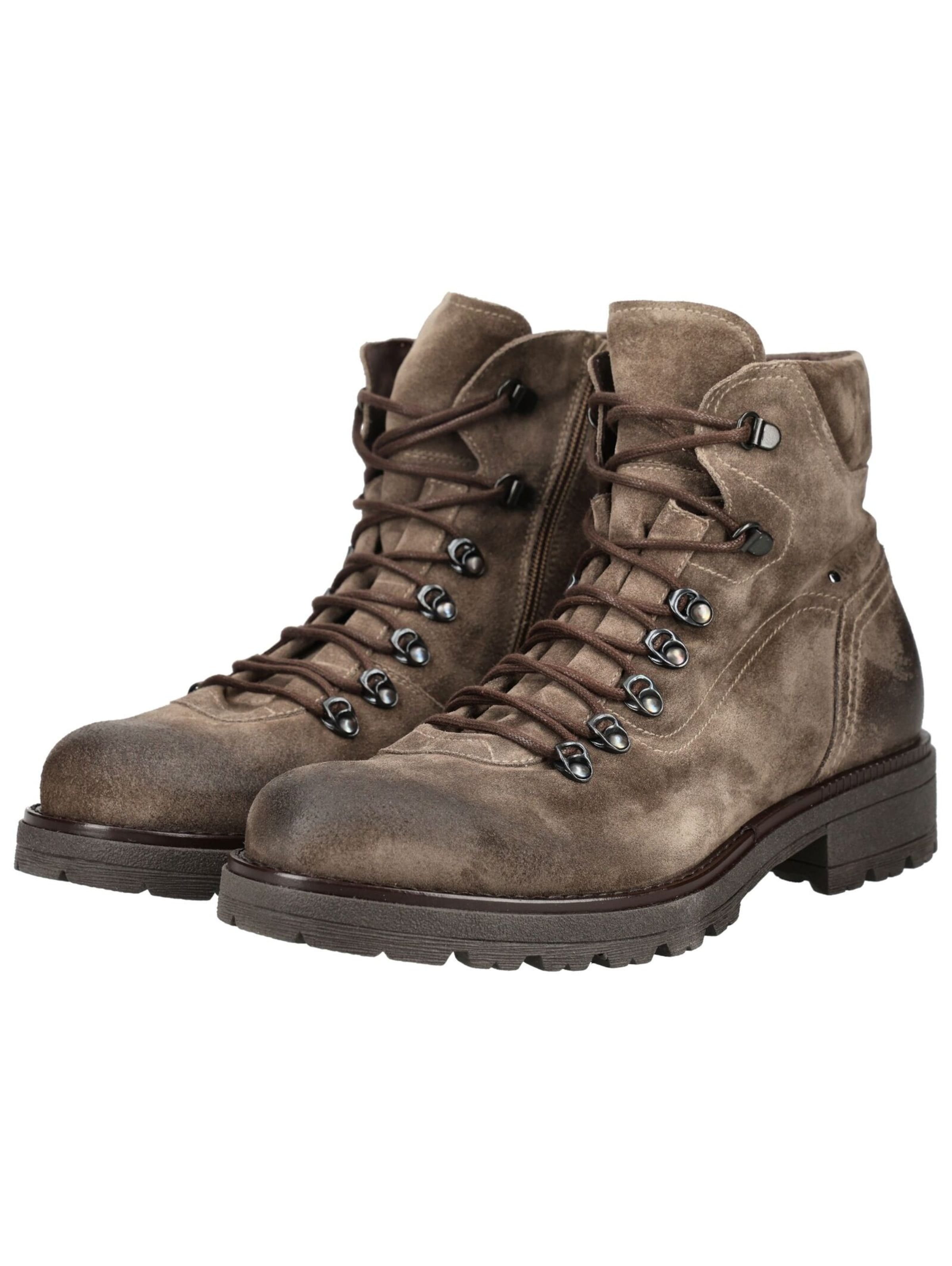 Bottes à lacets Nero Giardini en marron