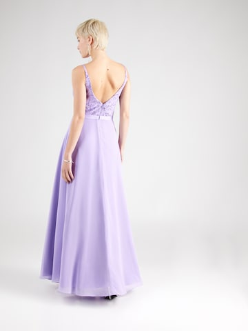 Robe de soirée SWING en violet