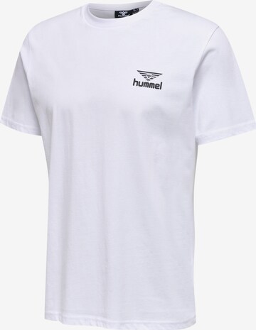 T-Shirt fonctionnel 'David' Hummel en blanc