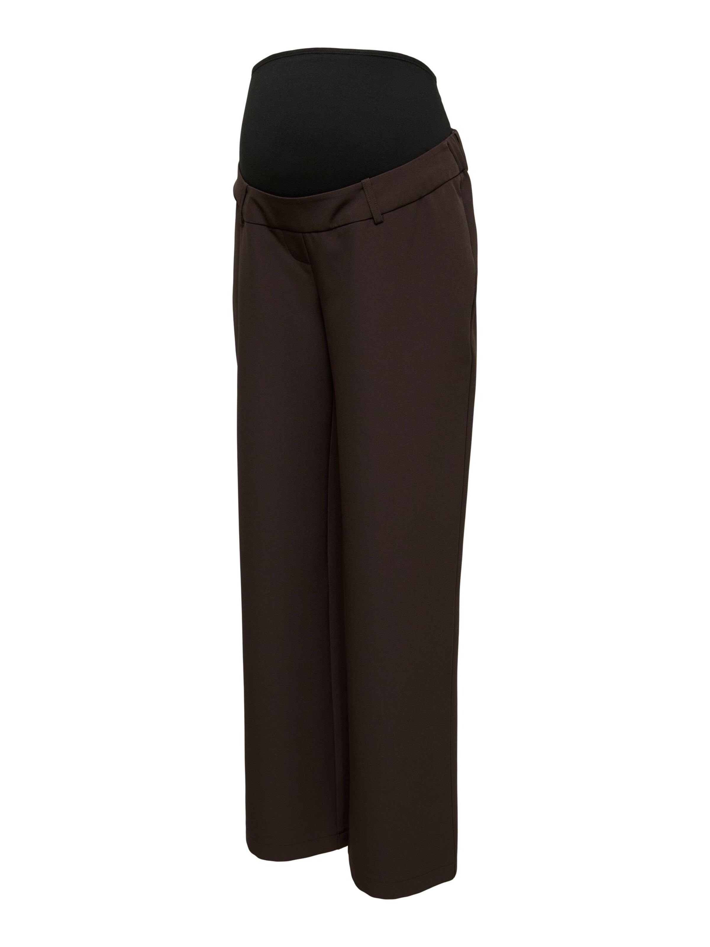 Wide leg Pantaloni 'VMMNaomi' di Vero Moda Maternity in marrone: frontale