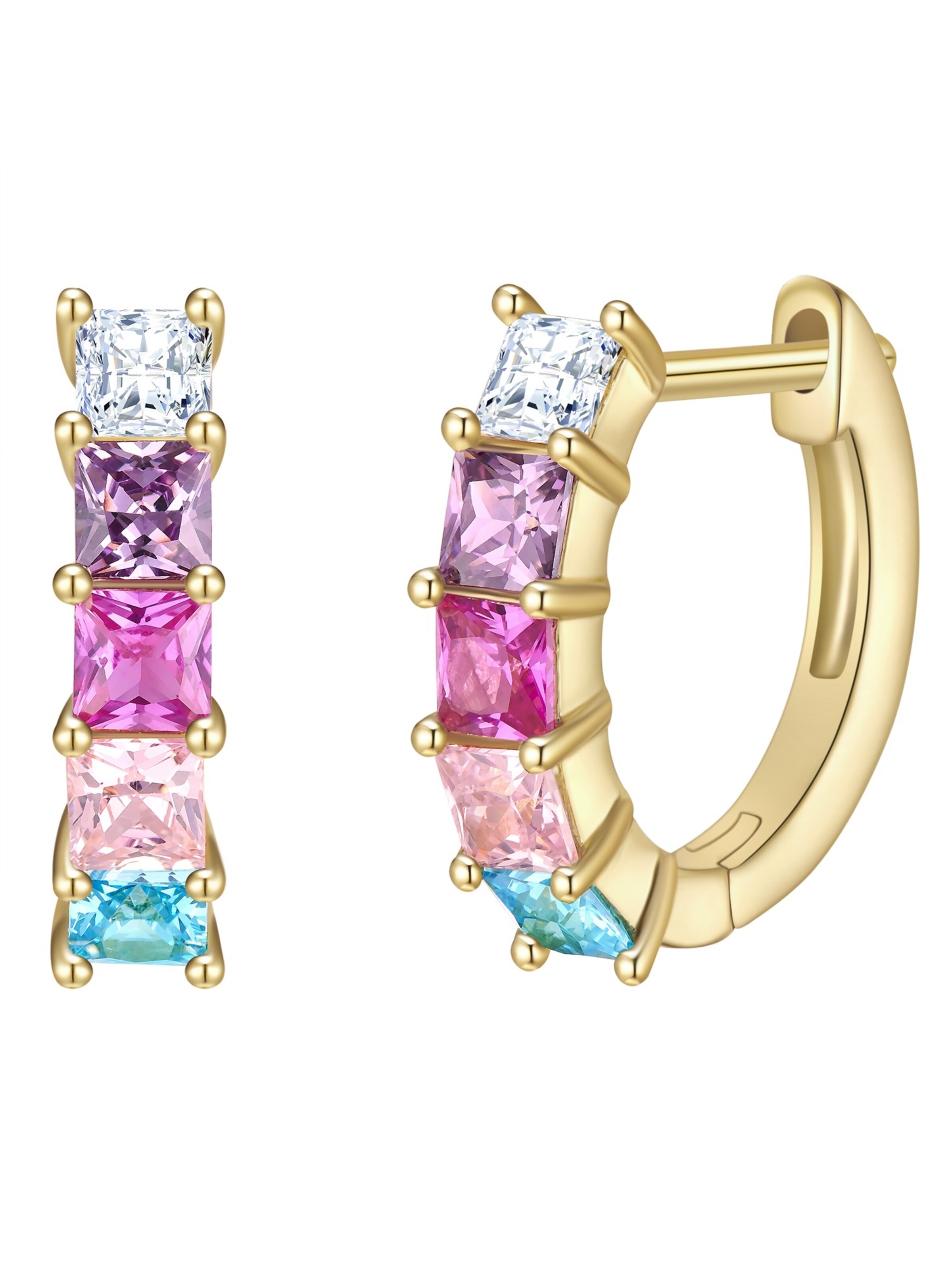 Yokoamii Oorbellen in Goud: voorkant