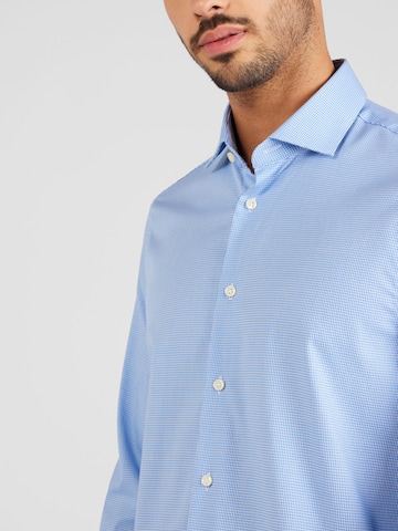 Tommy Hilfiger Tailored Regularny krój Koszula w kolorze niebieski