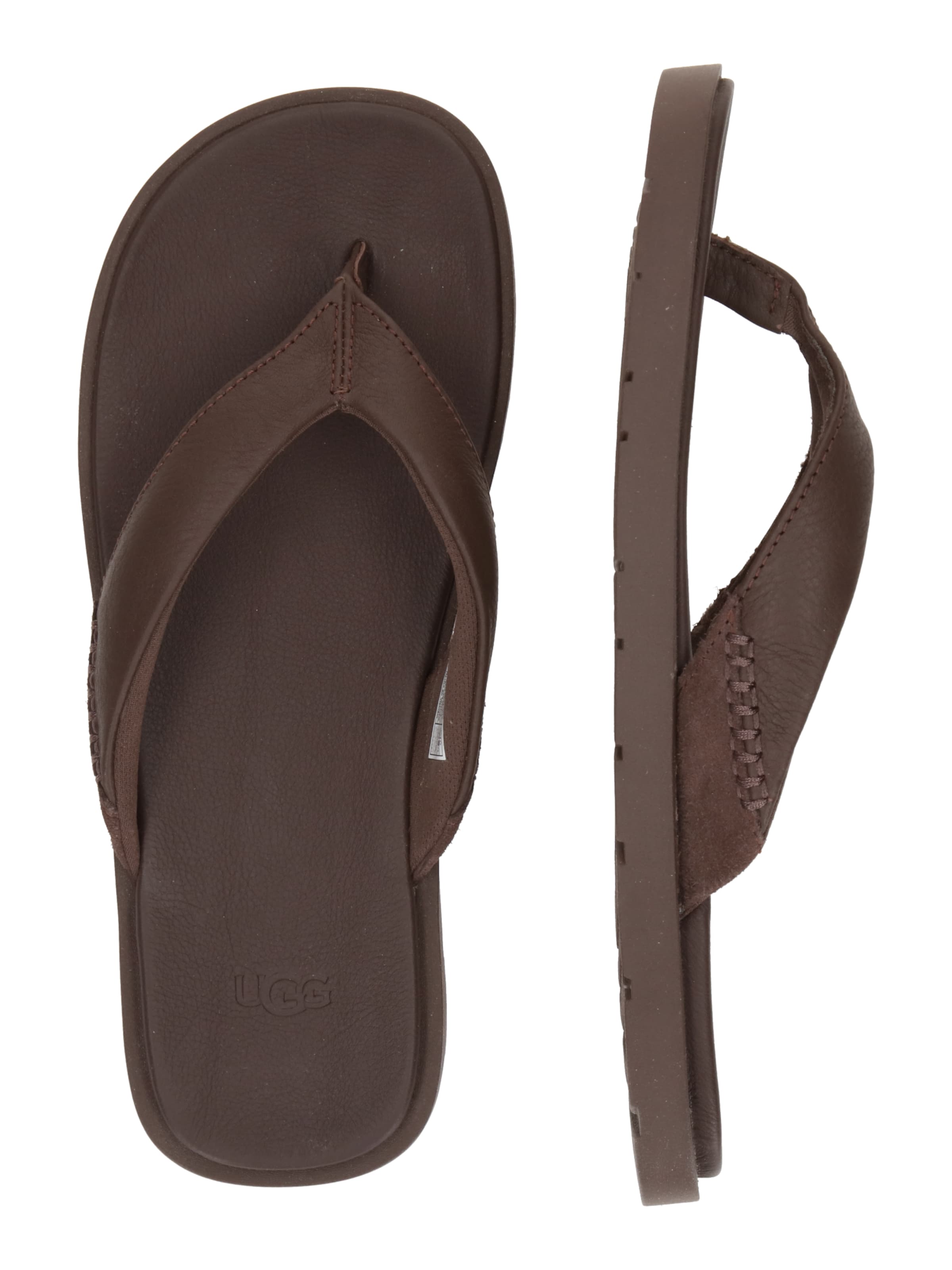 ruda UGG Šlepetės per pirštą 'Seaside II'