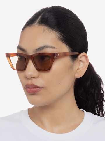 Lunettes de soleil 'VELODROME' LE SPECS en marron