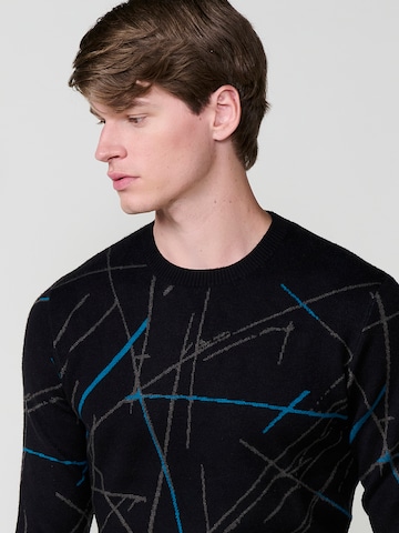 KOROSHI Pullover i sort