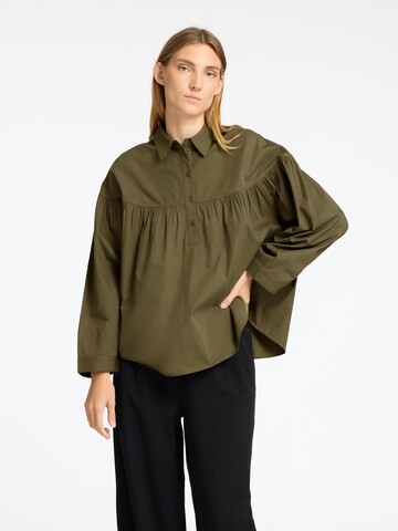 SELECTED FEMME Blouse in Green: front